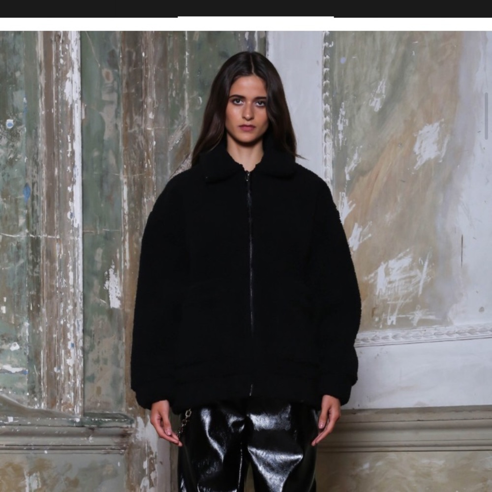 I.AM.GIA BLACK PIXIE COAT